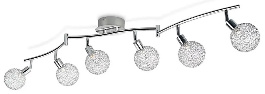 Philips 50161/11/PN - Faretto MYLIVING NET 6xG9/28W/230V