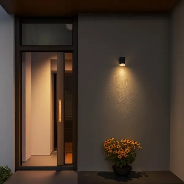 Brilagi - Applique da esterno MATERA 1xGU10/30W/230V antracite IP54