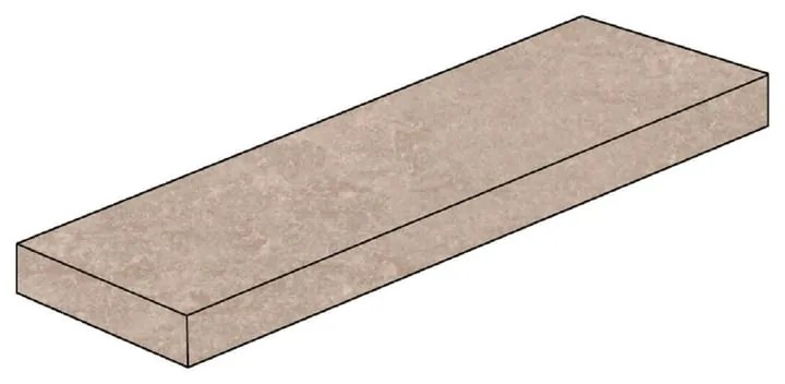 Piastrella da pavimento e rivestimento esterno 30 x 60 cm Sp. 9.5 mm rettificato Patagonia angolo in gres naturale tortora opaco traffico medio (pei 2/5)