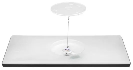 Pannello LED NIVERA 32W 230V IP54 29,5x59,5 cm nero pr.