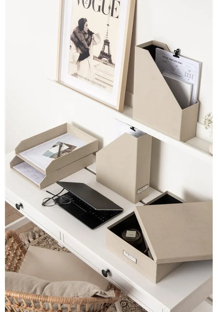 Organizzatori di documenti in cartone in set da 5 Holger - Bigso Box of Sweden