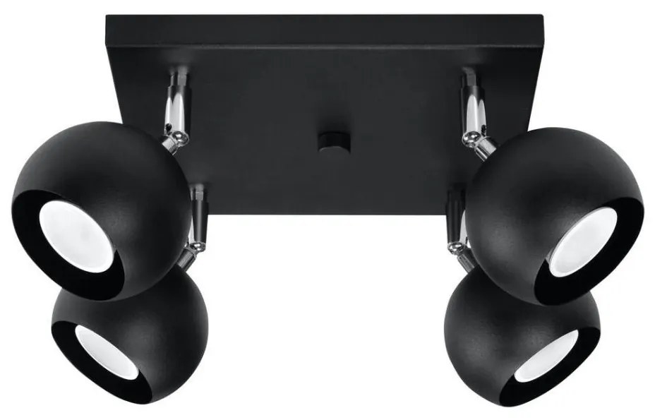 Sollux SL.0446 - Faretto da binario OCULARE 4xGU10/10W/230V