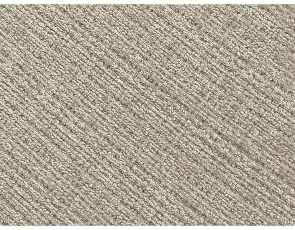 Divano angolare beige (con penisola a sinistra/con chaise lounge) con rivestimento in ciniglia Leonore – Bobochic Paris