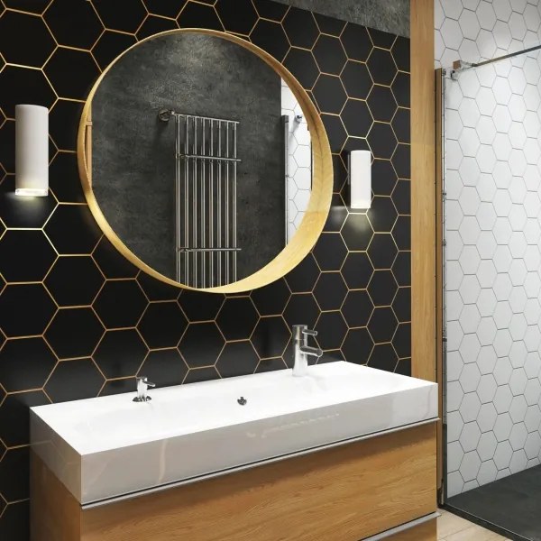 Applique da parete per bagno LED RGBW dimmerabile TURYN 1xGU10/6,5W/230V IP44 bianca