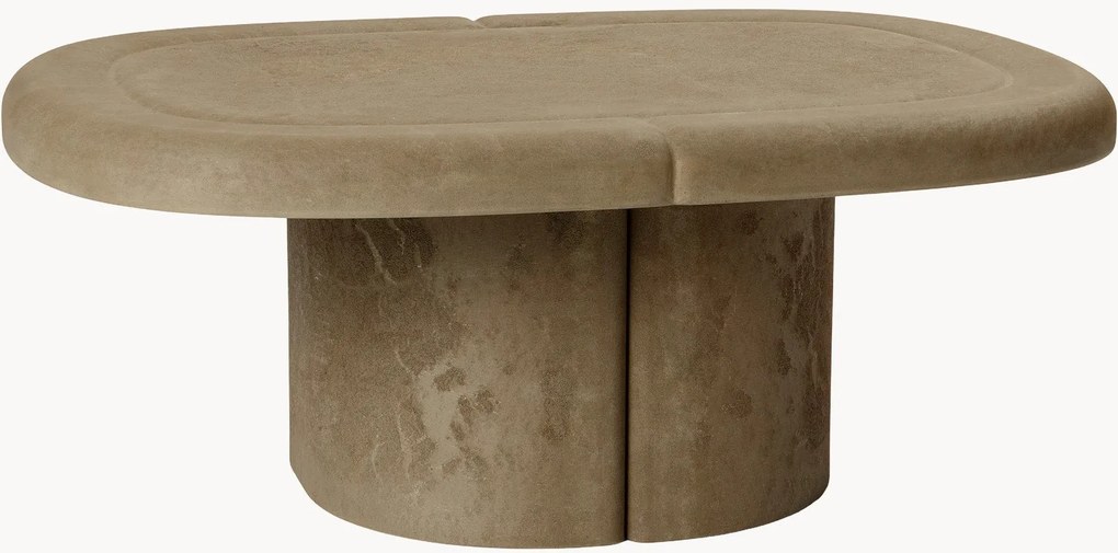 Tavolino ovale da salotto Alder