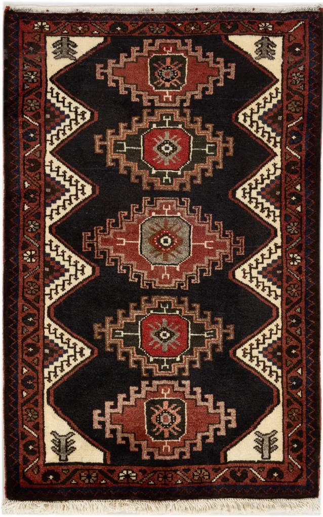 Shiraz Tappeto persiano 120x80 (Iran) Annodato A Mano