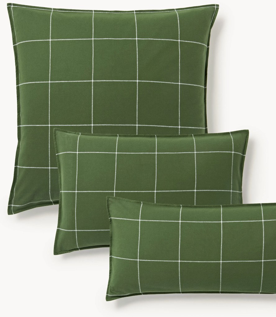 Federa reversibile in flanella Noelle