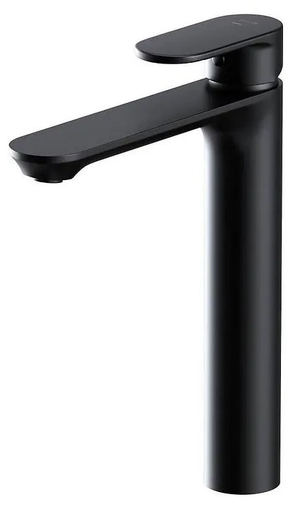 Cersanit S951-332 - Rubinetto del lavandino CREA 27,4 cm nero