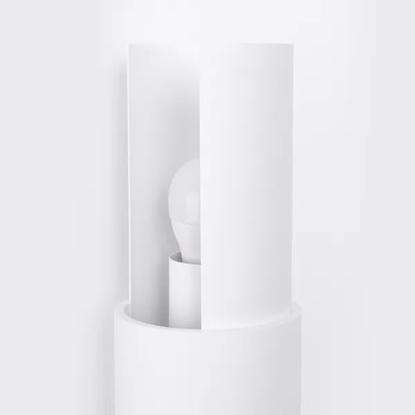 Sollux SL.1674 - Applique FLASH 2xE27/15W/230V bianco