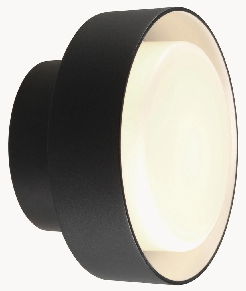 Applique da esterno a LED con luce regolabile in vetro soffiato Plaff-on!