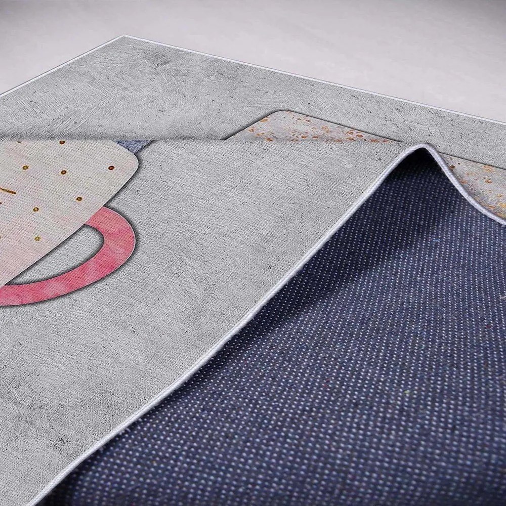 Runner lavabile 80x200 cm Coffee - Oyo Concept
