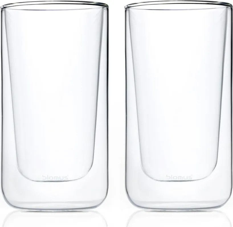 Set di bicchieri doppio strato 2 pz 320 ml Nero – Blomus
