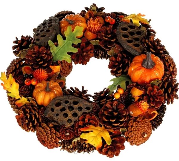 Retlux - Ghirlanda autunnale HALLOWEEN diametro 35 cm