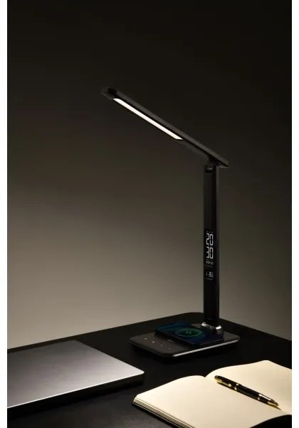 Brilagi - Lampada LED dimmerabile con ricarica wireless REGINA LED/8,5W/230V nero