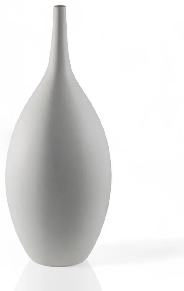 Vaso in ceramica, 47 cm, bianco