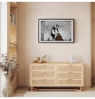 Poster - Maid Cornice nera con margine 42x29.7