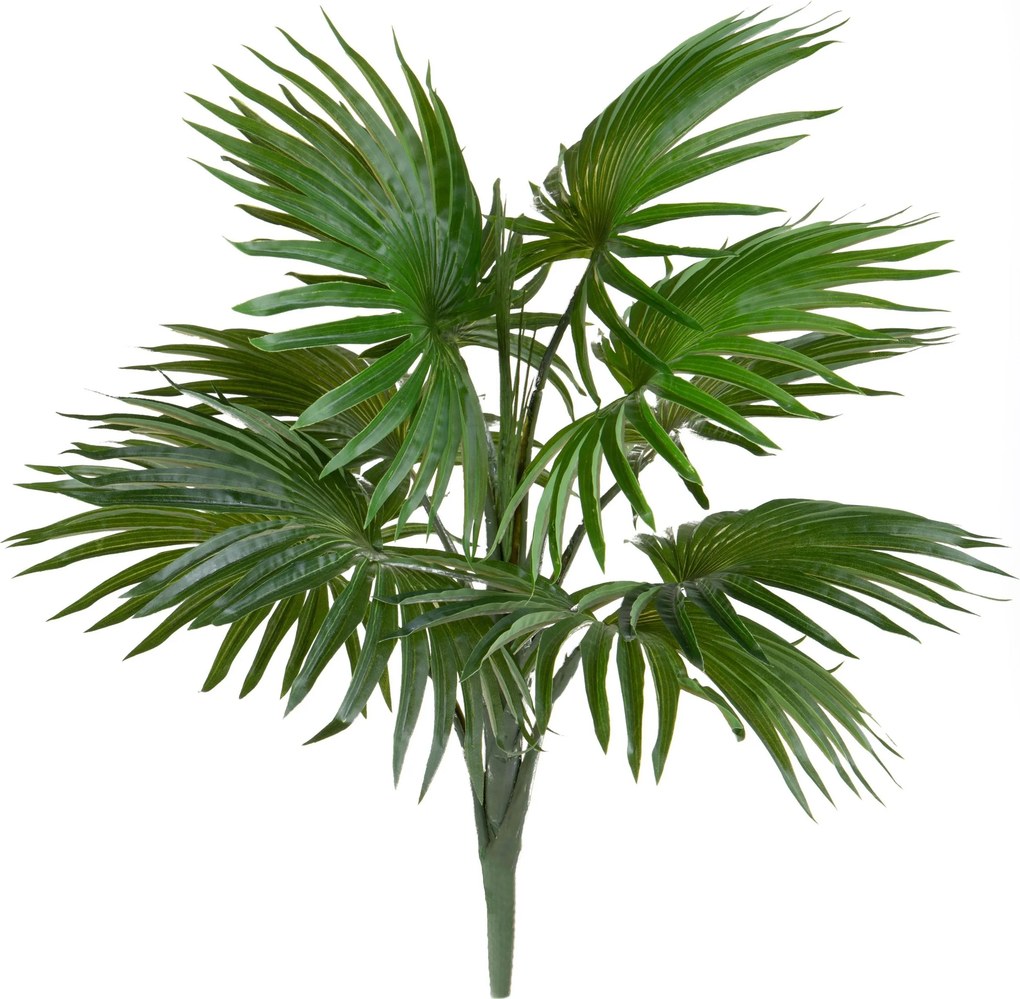 Chamarons Artificiale con 10 Foglie Altezza 61 cm Verde...