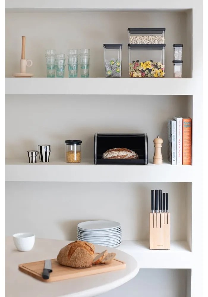 Porta pane in acciaio Roll Top - Brabantia