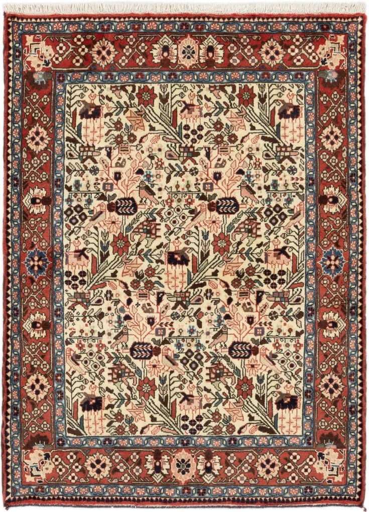 Hamedan Tappeto 150x110 (Iran) Annodato A Mano