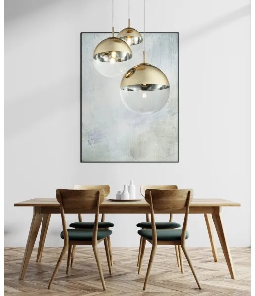 GLOBO 15855-3 - Lampadario a sospensione con filo VARUS 3xE27/40W/230V