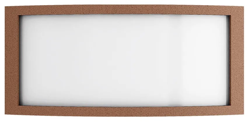 Applique Slim Design IP65 - E27 Corten