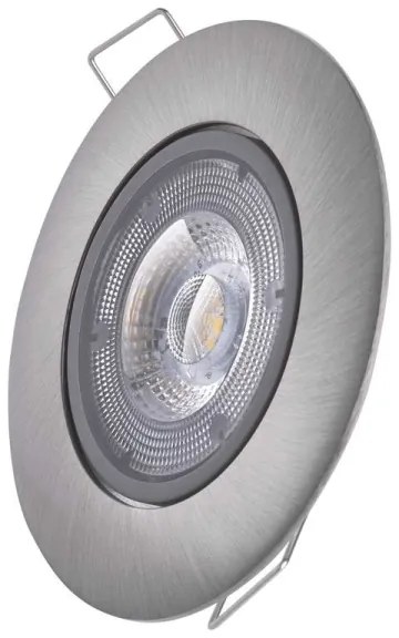 Lampada LED da incasso EXCLUSIVE 1xLED/5W/230V 4000 K argento