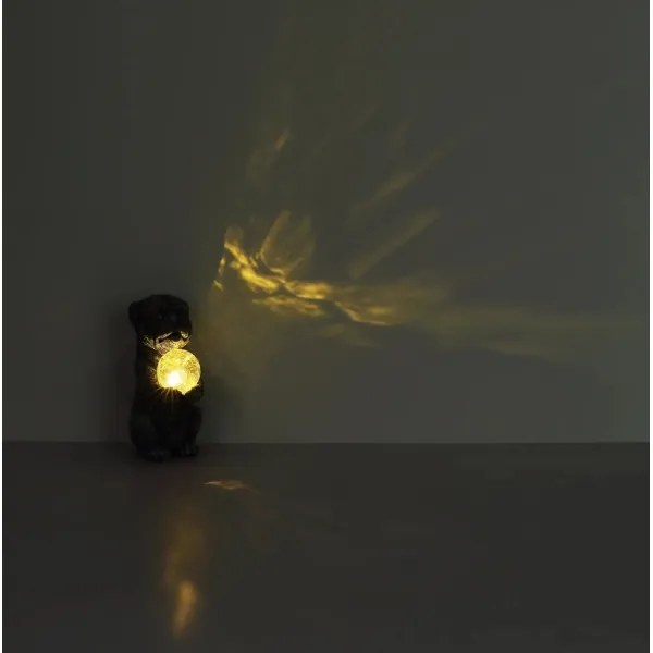 Globo - Decorazione solare LED/0,02W/3V IP44 cane