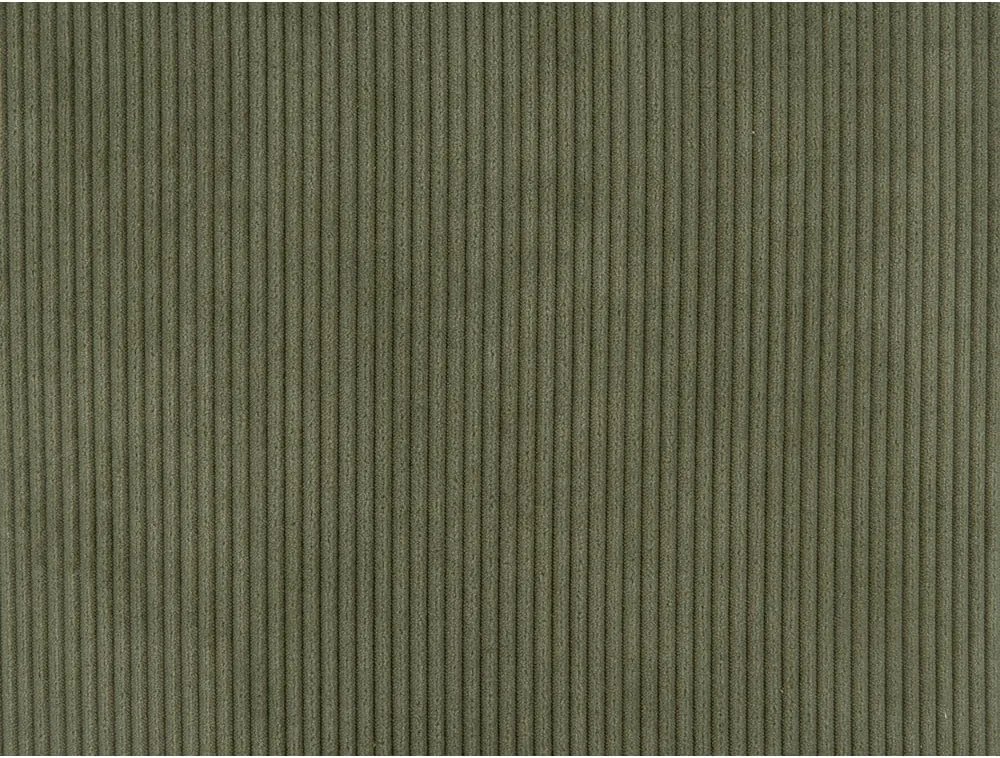 Poltrona in velluto a coste verde Vigor - Leitmotiv