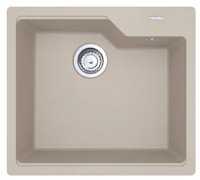 Lavello integrato 1 vasca FRANKE Urban fragranite L 50 x L 56 cm beige