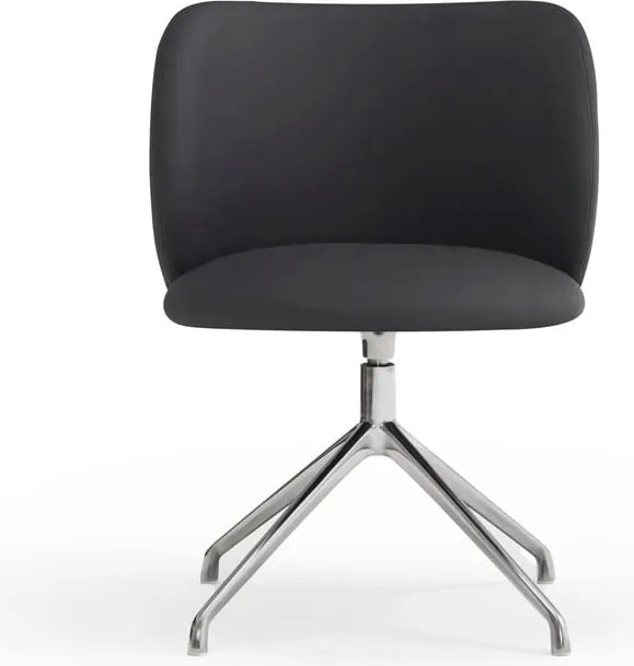 Sedia da pranzo nera in imbottito Mogi – Teulat