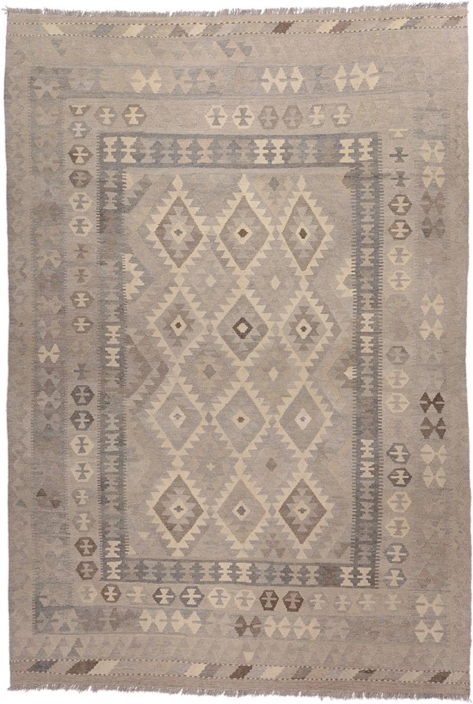Kilim Tappeto 200 x 290 (Afghanistan) Tessuto A Mano