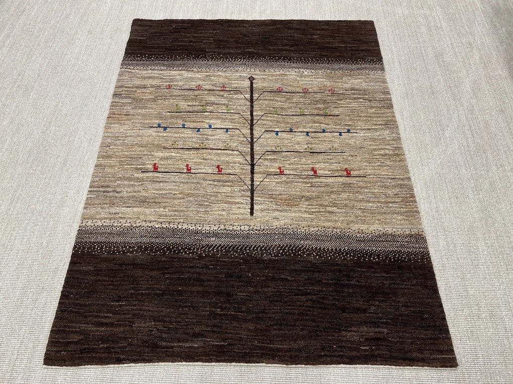 Gabbeh Tappeto persiano 160x210 Beige (Iran) Annodato A Mano
