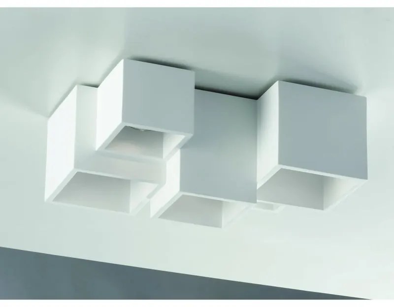 Plafoniera design Foster bianco IP20, 5XGU10 INSPIRE