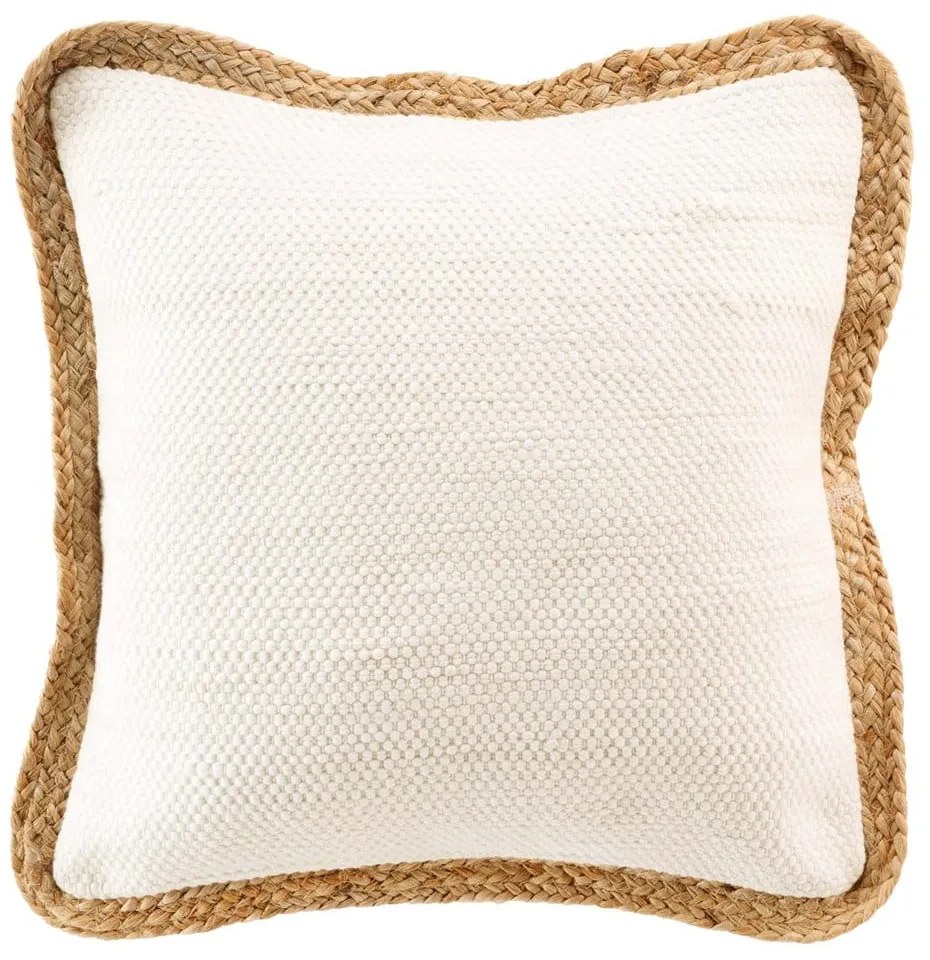 Cuscino decorativo in juta 45x45 cm Akina - douceur d'intérieur