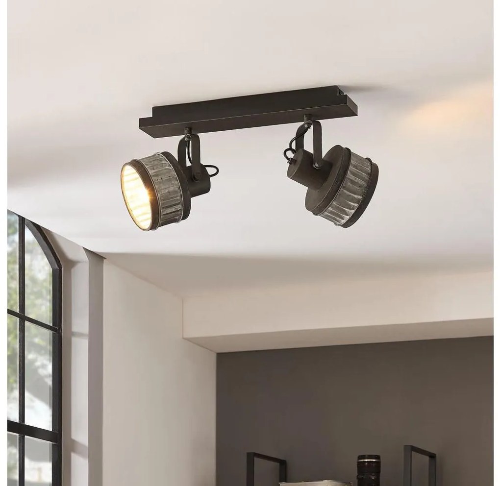 Eglo 43445 - Faretto TURROCK 2xE27/28W/230V