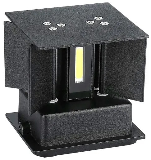 Applique LED da esterno LED/5W/230V 3000K IP65 nero