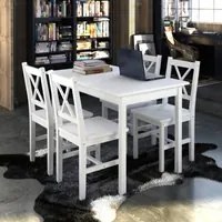 Set da Pranzo 5 pz Bianco cod mxl 15183