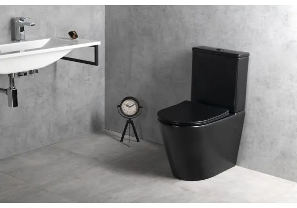 Sapho - Sedile WC SoftClose PACO nero