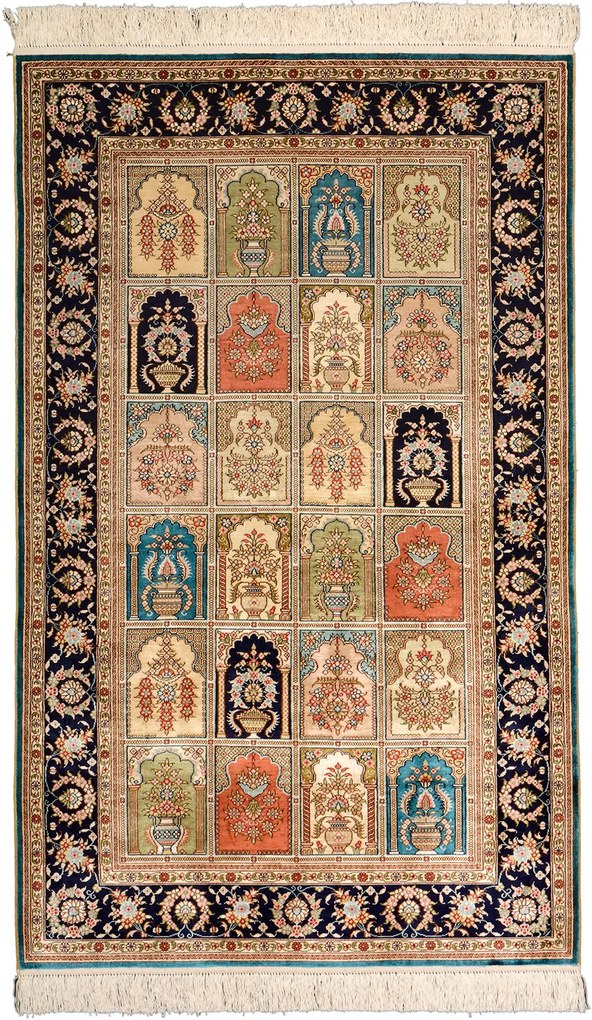 Hereke Tappeto orientale 100x150 Beige (Cina) Annodato A Mano
