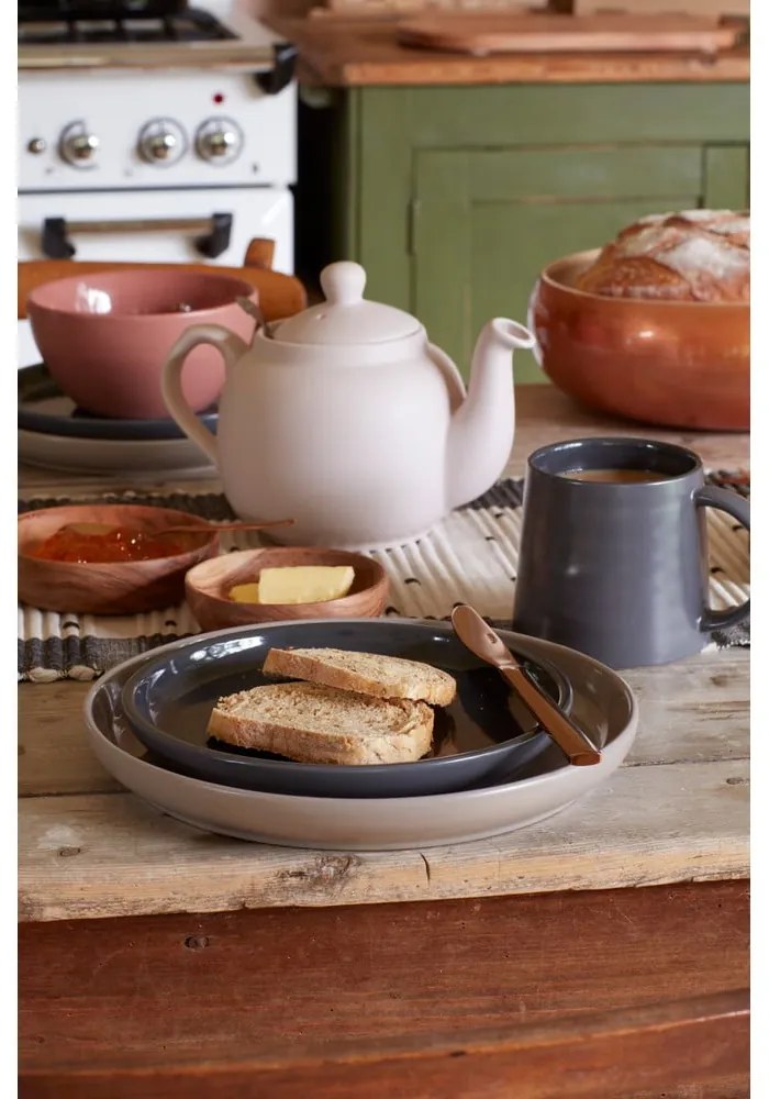 Piatto in ceramica grigio scuro, ø 20 cm Serenity - Mikasa