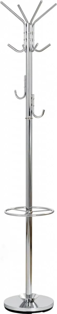 Appendiabiti W24 in argento - H181 cm