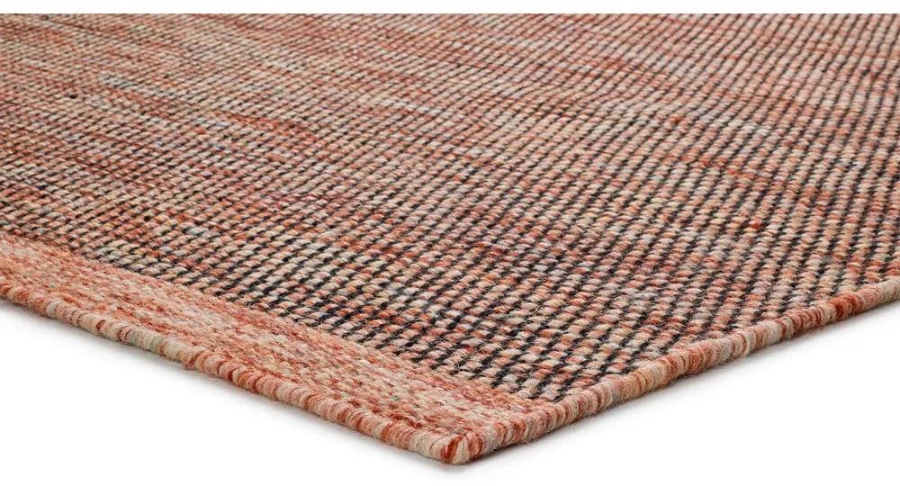 Tappeto di lana rossa , 60 x 110 cm Kiran Liso - Universal