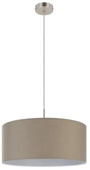 Eglo 31576 - Lampadario a sospensione con filo PASTERI 1xE27/60W/230V