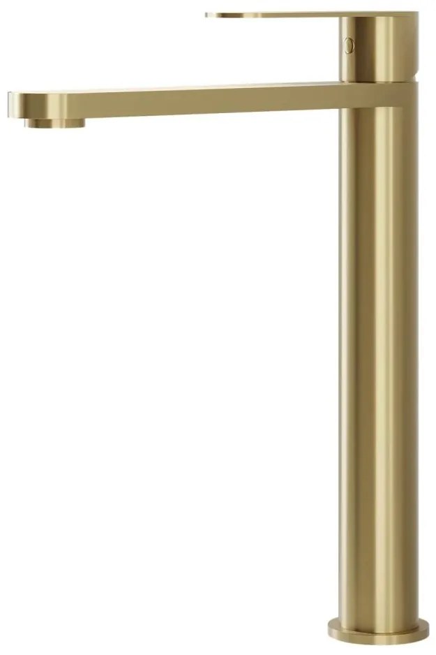 BATH DELUXE 28-027-02-70-02 -Rubinetto del lavandino TARNBY 27,3 cm pettinato ottone