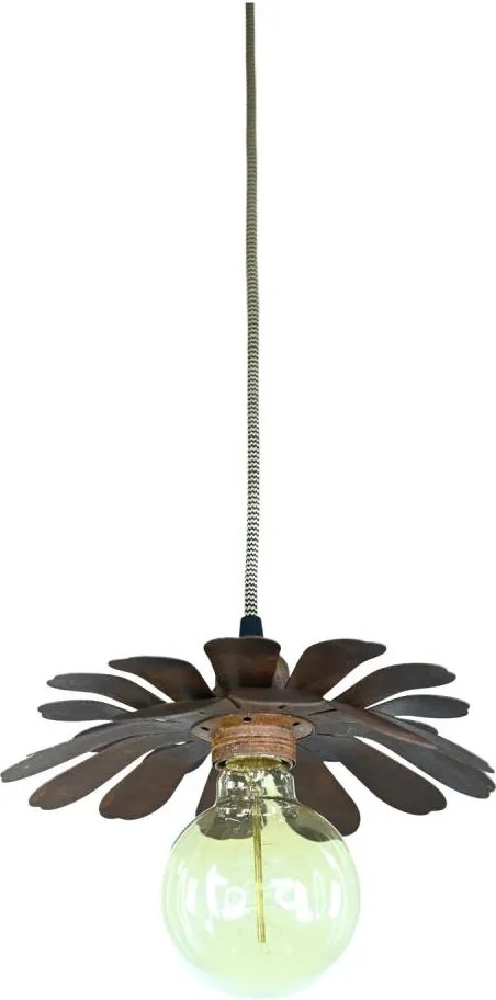 Bohemia-Design - Lampada a sospensione con cavo 1xE27/60W/230V bronzo