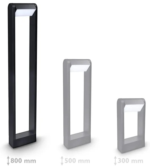 Brilagi - Lampada LED da esterno CROTONE LED/7W/230V IP54 80 cm