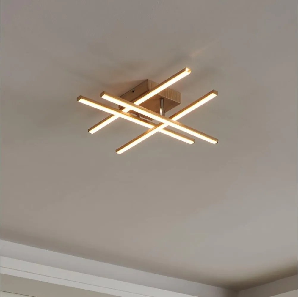 Eglo 901104 - Plafoniera LED LASANA LED/20,5W/230V dorata