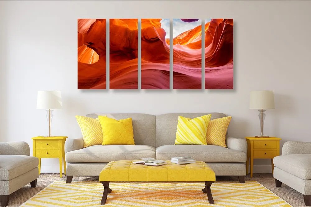 Quadri 5 pezzi – Canyon in Arizona