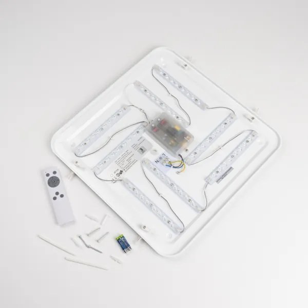 Plafoniera dimmerabile LED/42W/230V bianca + telecomando