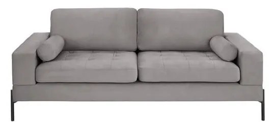 Divano grigio chiaro 161 cm Versailles – Ropez